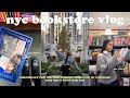 *cozy* NYC bookstore vlog🗽📚✨spend the day book shopping at barnes & noble with me + HUGE book haul