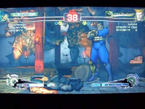 SSF4 AE: JohnryHenson (M. Bison) vs bylly54 (Guile)