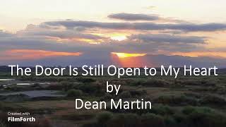 Dean Martin - The Door Is Still Open to My Heart