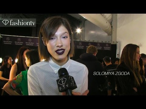Vivienne Tam Fall/Winter 2013-14 BACKSTAGE | New York Fashion Week NYFW | FashionTV