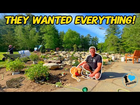 Making a $250,000 pond even BETTER