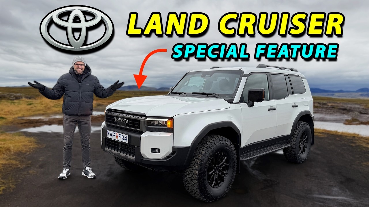 Toyota Land Cruiser J250 special driving REVIEW feature with offroad vs Autobahn