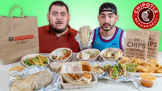 We ate the ENTIRE Chipotle Menu