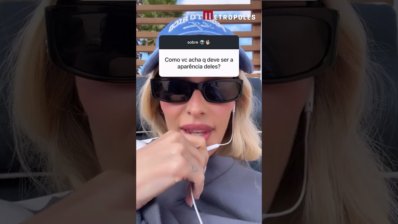 Vertical Yasmin Brunet diz que ETs não são do bem e estão em lugar de poder