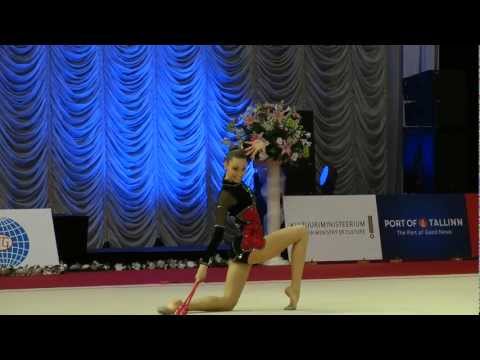 Miss Valentine 2013 FIG RG World Cup 9.2.2013 Clubs Neda Serniute LTU