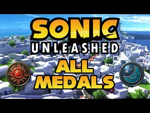 Sonic Unleashed - APOTOS SUN & MOON MEDAL LOCATIONS