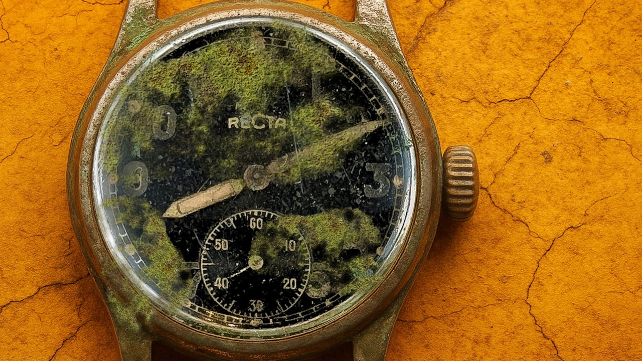 WW2 Hero's Watch Restored – Vintage Dirty Dozen Style Military Watch