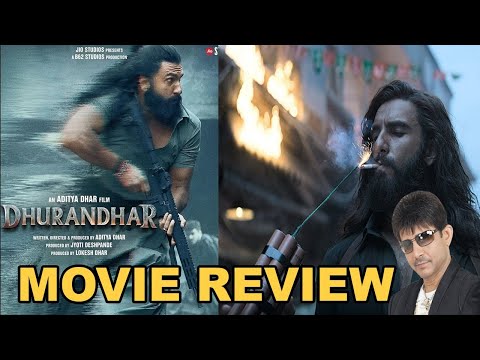DHURANDHAR MOVIE REVIEW | KRK #krkreview #bollywood #krk #dhurandhar #dhurandharreview #ranveersingh