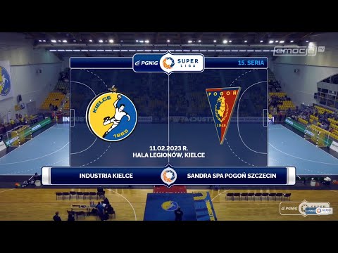 15: seria Industria Kielce - Sandra SPA Pogoń Szczecin SKRÓT