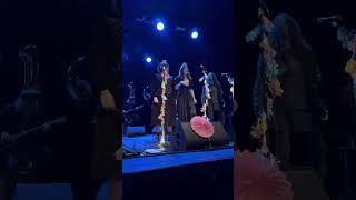 Katie Gavin sings Peaches with birthday girls Katie Crutchfield, Allison Crutchfield &amp; D’Arcy Carden