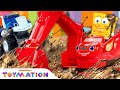 Blaze Saves SpongeBob Ninja Turtles From Crusher S Mudslide Toymation City