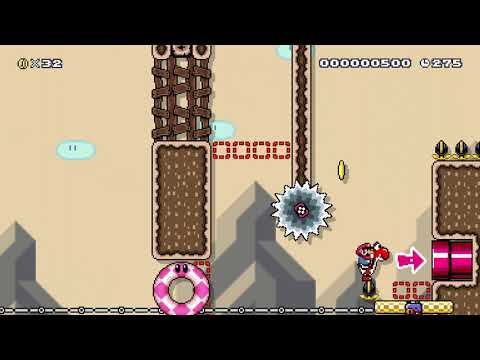 Don't Miss Your Ride ! by Flodock 🍄 Super Mario Maker 2 ✹Switch✹ #atw