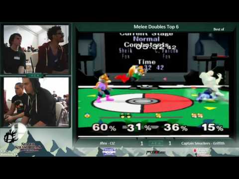 AEX 11: Jflex & CIZ vs. Captain Smuckers & Griffith | Melee Doubles Top 6