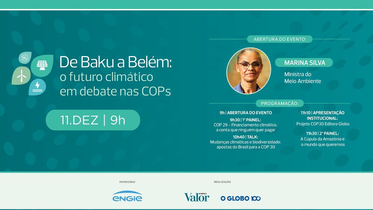 De Baku a Belém: o futuro climático em debate nas COPs