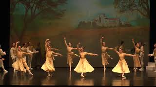 SWAN LAKE ACT 1 MARGARITA FERNANDES, ANTONIO CASALINHO aged 15 & 17, GIELGUD PRODUCTION  2020
