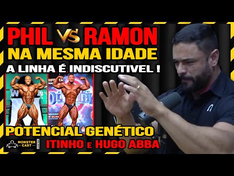 POTENCIAL E GENÉTICA DE RAMON E PHIL HEATH COM A MESMA IDADE ! | ITINHO e HUGO ABBA