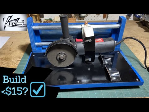 Angle grinder 2024 sliding cutting jig