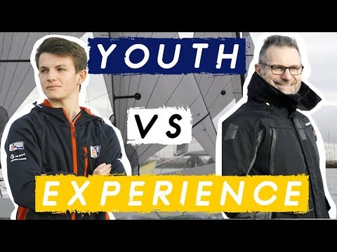 Youth vs Experience Sailing Challenge - RS21's on the water - Saskia Clark, Steve Cockerill