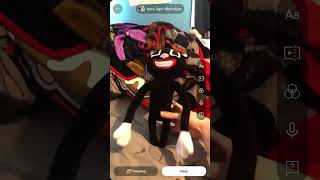 My first cartoon cat plush YouTube short