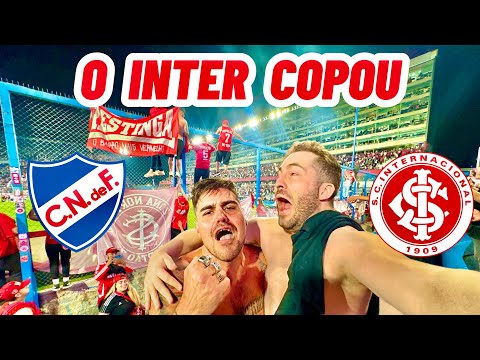 LOUCURA TOTAL DA TORCIDA DO INTER NO URUGUAI/ Nacional 0 x 2 Inter