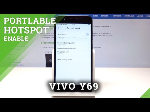 How to Activate Portable Hotspot in VIVO Y69 - Network Access Point