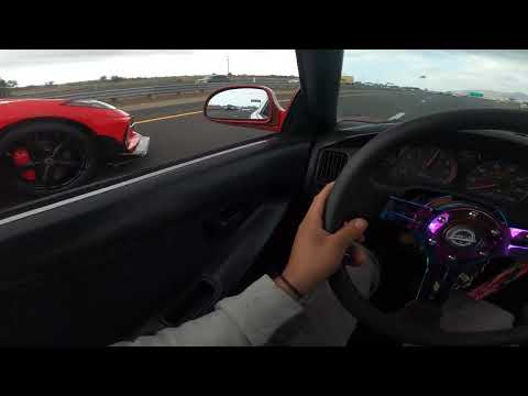 3sgte MR2 (17psi) vs C8 Corvette