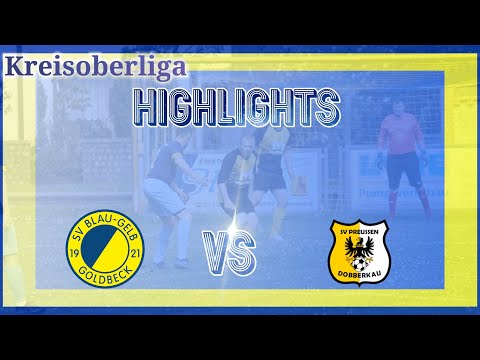 19.Spieltag KOL Altmark Ost 23/24 -Blau-Gelb Goldbeck vs. Preußen Dobberkau