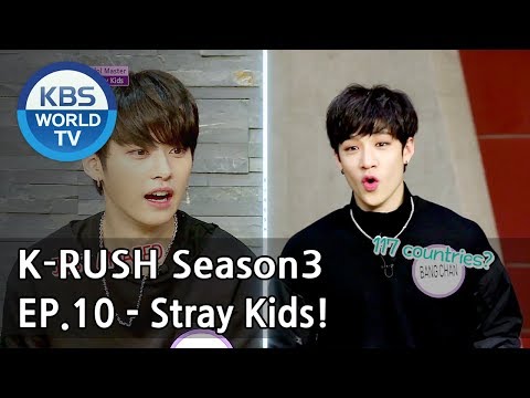 Today’s GUEST : Stray Kids! [KBS World Idol Show K-RUSH3 2018.05.18]