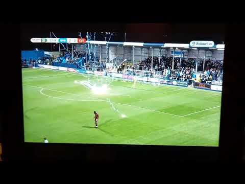 Fireworks Explosion Barrow vs Carlisle United