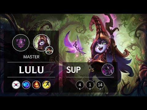 Lulu Support vs Morgana - KR Master Patch 9.20