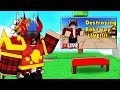 This STREAMER Wanted To DESTROY Me On LIVESTREAM... (ROBLOX BEDWARS)