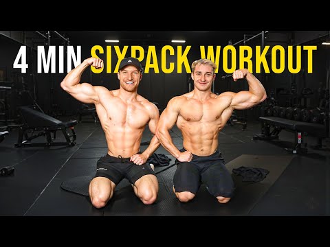 4 Min Sixpack Workout für Zuhause | Achtung extrem!