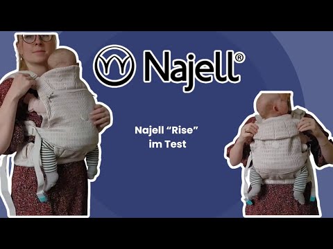 Test: Najell Rise Babytrage im Alltag | #unboxing & #test #najell #babytrage #produkttest