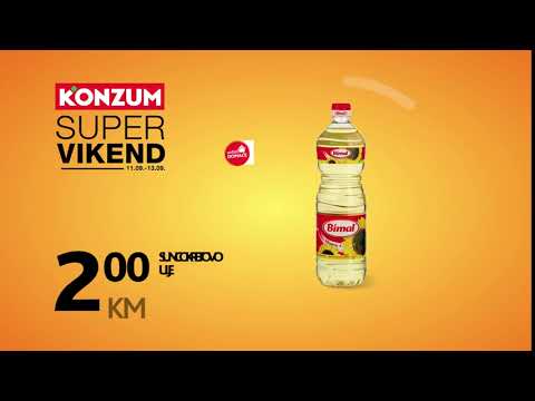 Super vikend akcija u Konzumu! 11.09.-13.09.2020.