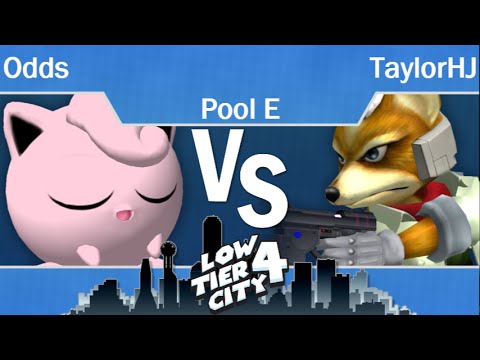 LTC4  - Odds (Jigglypuff) vs TaylorHJ (Fox) Pool E - Melee