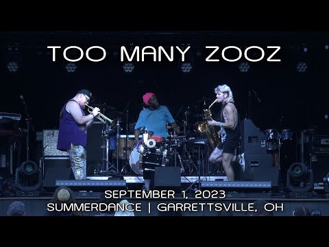 Too Many Zooz: 2023-09-01 - Summerdance @ Nelson Ledges; Garrettsville, OH (Complete Show) [4K]