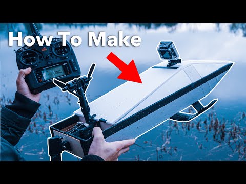 TESLA CYBERTRUCK BOAT! // How To Build a RC Hydrofoil