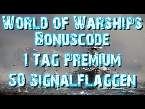 World of Warships - 1 Tag Premium + 50 Signalflaggen - Codes - Warships - Free - Alienware