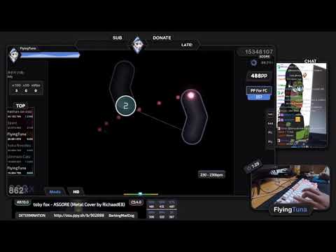 [Live] FlyingTuna | toby fox - ASGORE (Metal Cover by RichaadEB) [DETERMINATION] +HD 99.72% {#2💖FC}