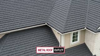 Tilcor Metal Shingle Roof Installation by Metal Roof Outlet | London, 