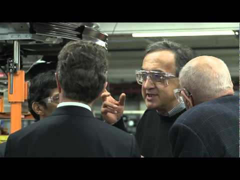 US Treasury Secretary Tim Geithner tours the Jefferson North Assembly Plant