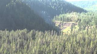 preview picture of video '10-Mesa Falls Scenic Byway (Idaho) - 4 - Lower Mesa Falls'