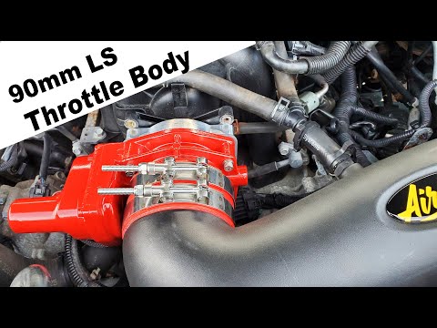 How to Install an LS 90mm Throttle Body in a Nissan Titan