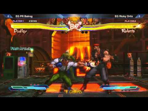 SFxTK: EG PR Balrog vs EG Ricky Ortiz - SF x TK Capcom Community Event - Grand Finals