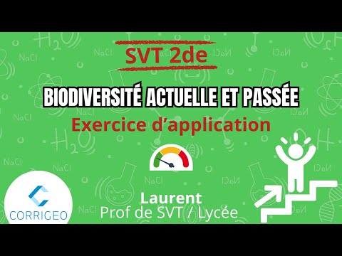 SVT 2de/Ex difficulté ⭐ Ch4 : Biodiversité actuelle et passée
