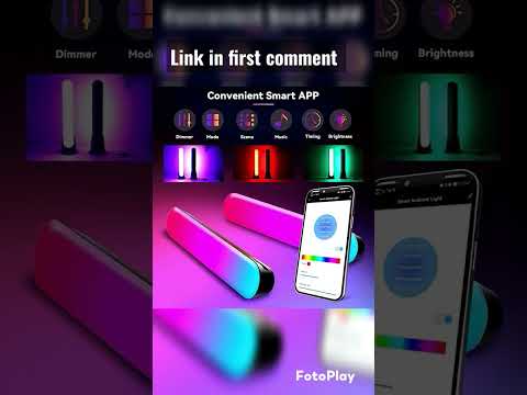 Đèn RGB Trang Trí Trên Bàn NID-Light Mount - Cảm Ứng Âm Thanh Tích Hợp App Điều Chỉnh