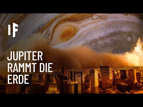 Was wäre, wenn Jupiter mit der Erde kollidieren würde?