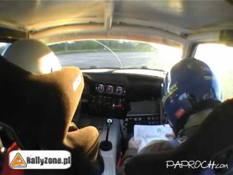 Roszek/Bilski BMW 318IS Rallyland VII runda SS8-Slalom Gigant