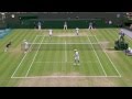 Bryan Brothers Throw Racket To Win Point
