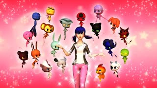 Miraculous Ladybug Transformation with ALL miracul